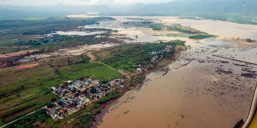 Andhra deluge: కన్నీటిని మిగిల్చిన నీటి ప్రాజెక్టు
