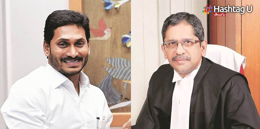 CJI: ఎన్వీ రమణను కలిసిన సీఎం జగన్!