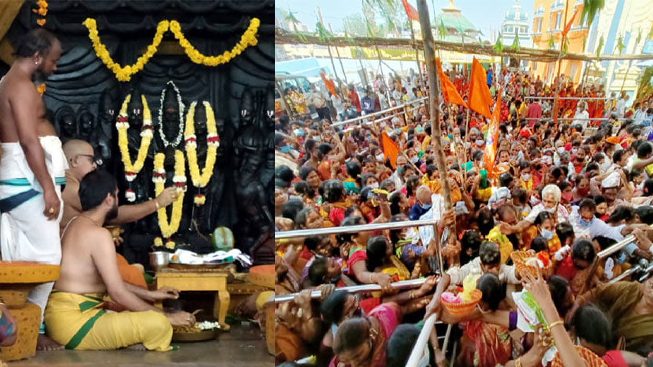 Bhadrachalam: సీతారామచంద్రస్వామి ఆలయంలో నవమి ఉత్సవాలు!