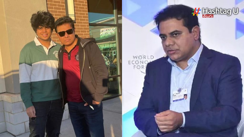 Ktr Kavitha Son