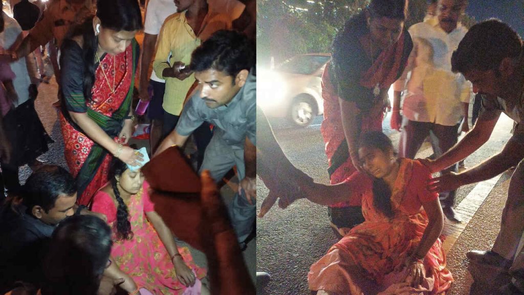 AP Minister helps road accident victim