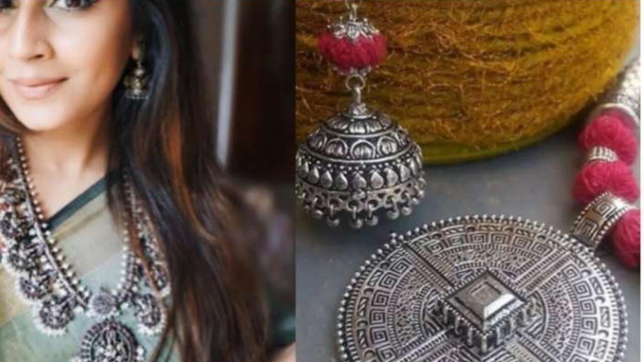 Oxidized Jewellery:ఆక్సిడైజ్డ్ నగలు..ఏ దుస్తులపై ధరించాలి..?