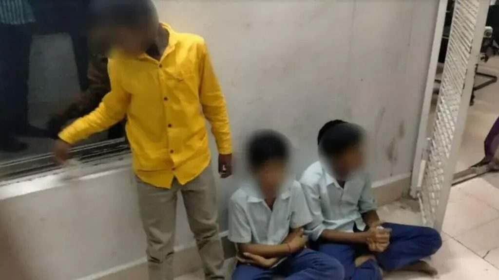 students detained