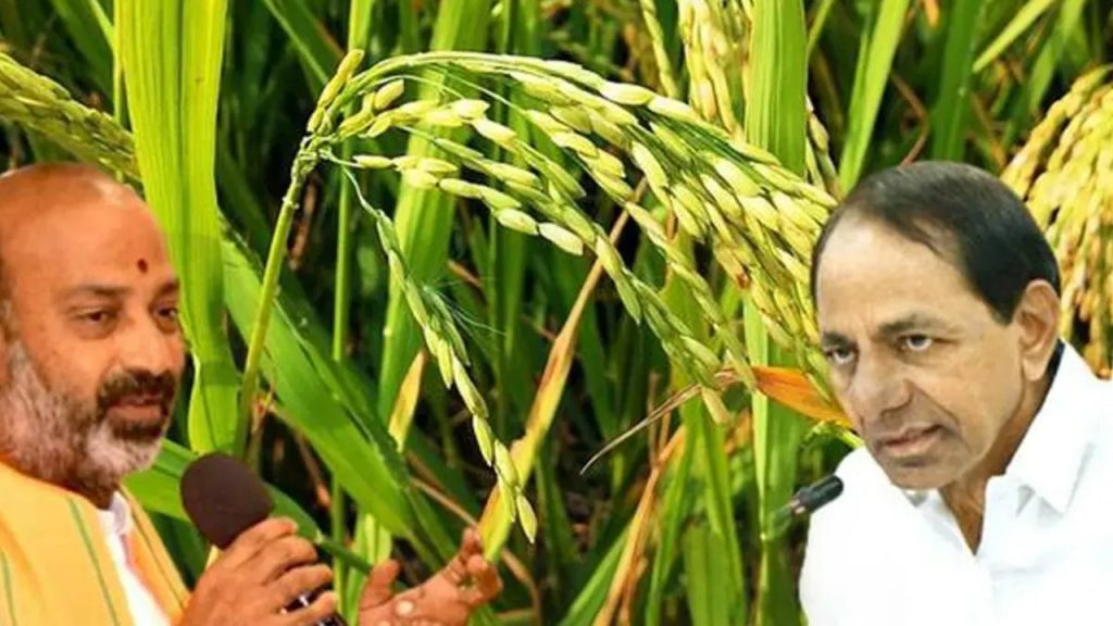 Paddy Issue Bandi Kcr