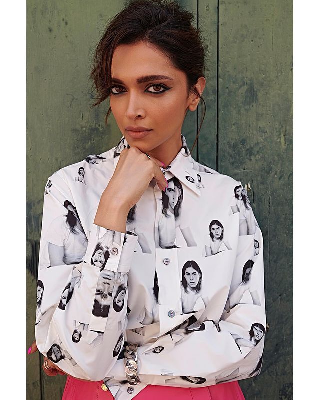 Deepika Padukone finds the perfect balance between elegance and charm with her attire