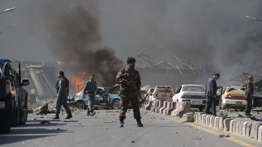 Afghan explosion