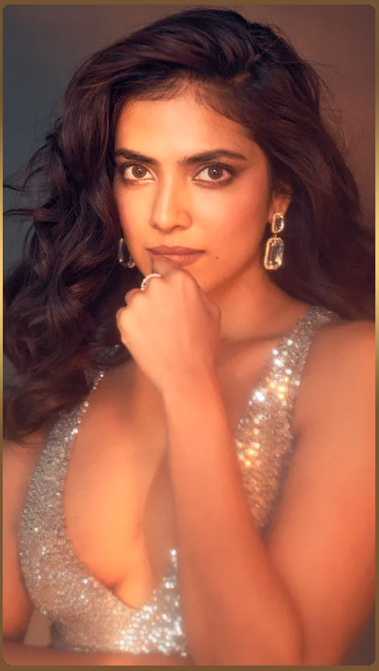 Malavika Mohanan captivates in a glittering gown