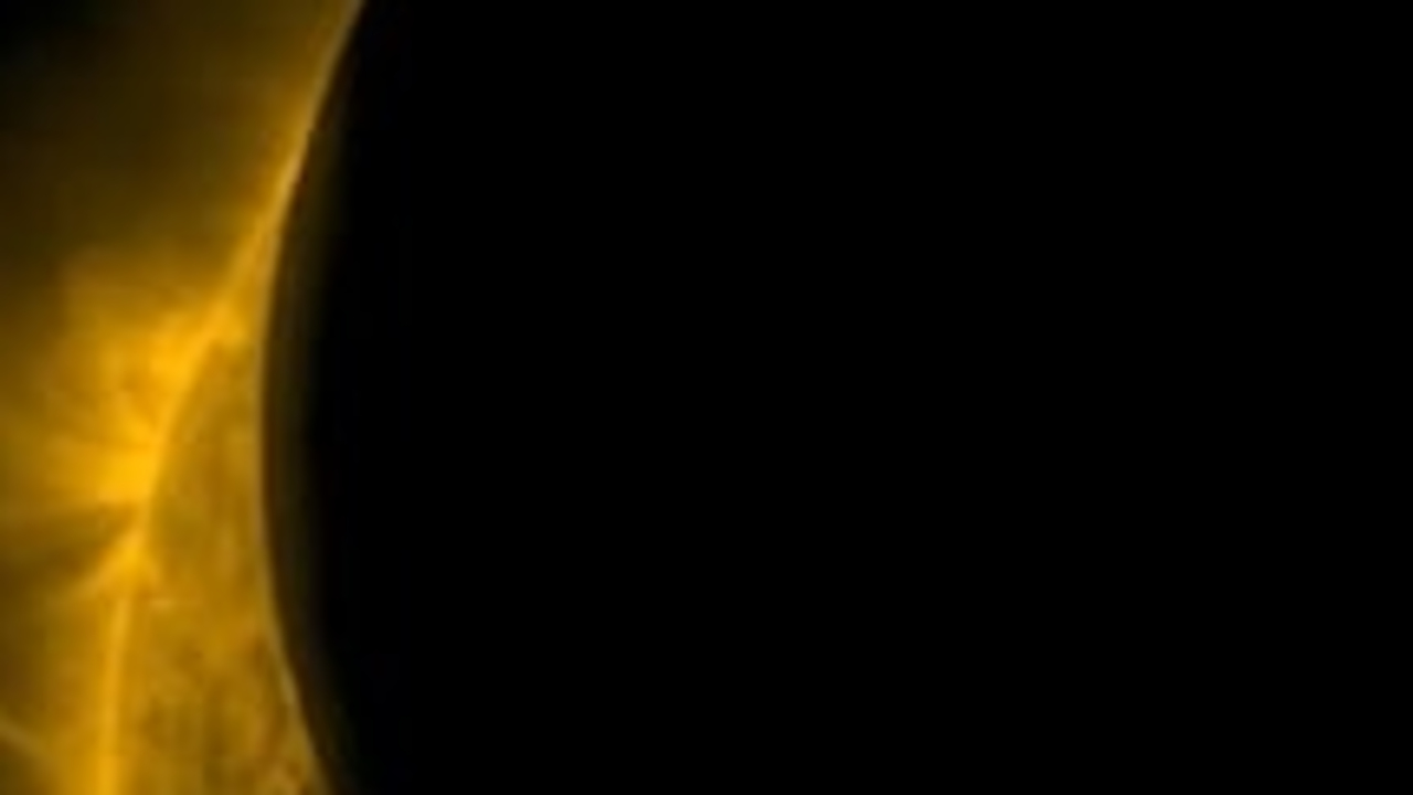 Solar Eclipse From Space: ఆకాశం నుంచి సూర్య గ్రహణం చూద్దాం రండి!