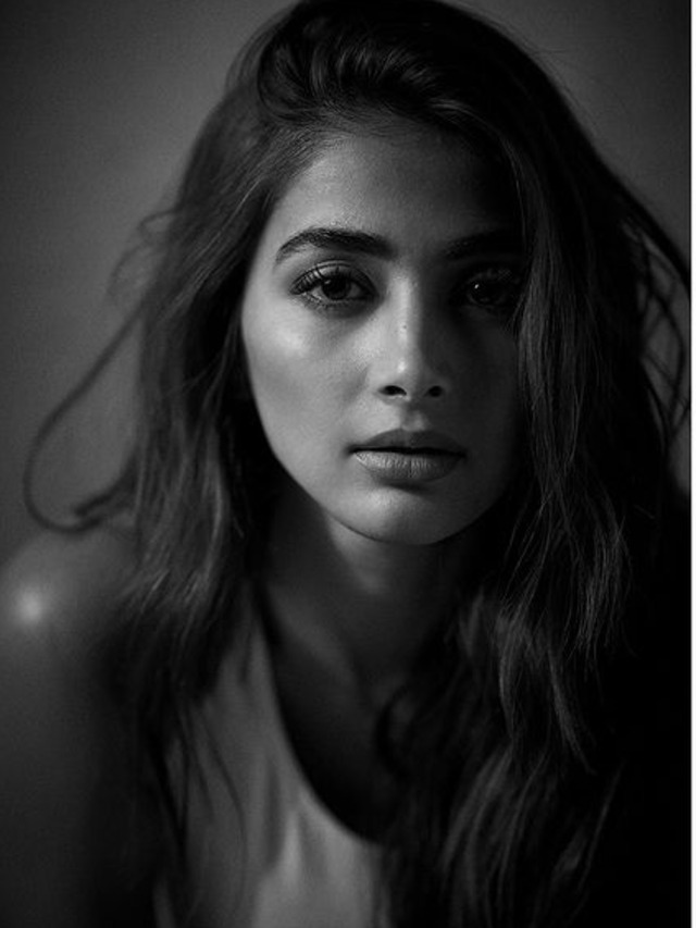 Pooja Hegde sets the internet on fire with her blazing monochrome pics