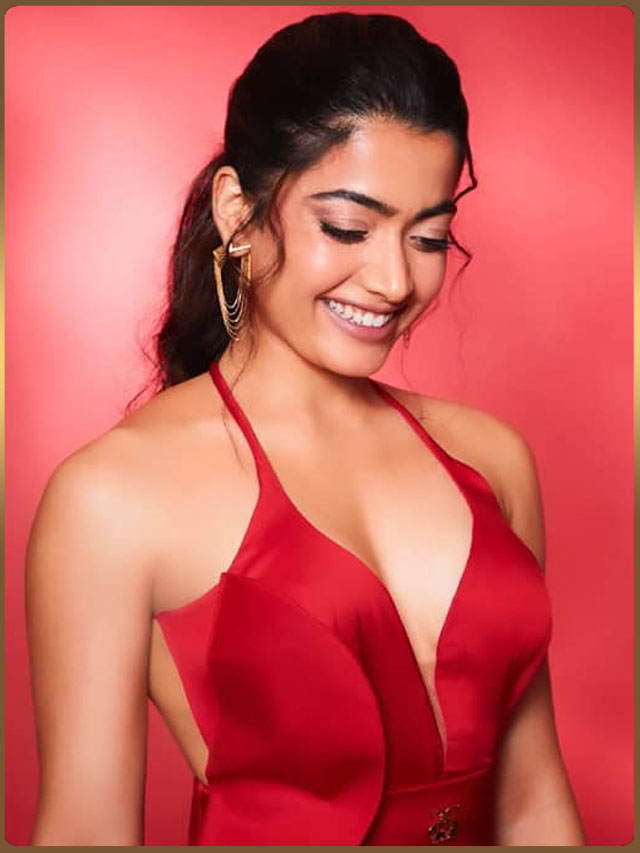 Rashmika Mandanna Know's How To Keep It Classic In Red