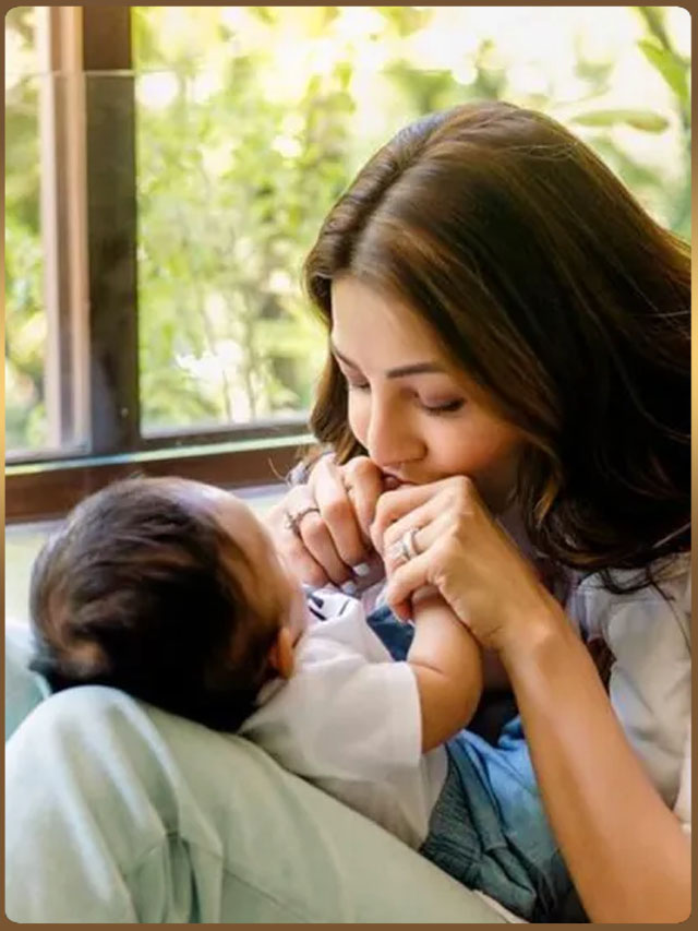 Kajal Aggarwal showers love on her son as he turns four months old