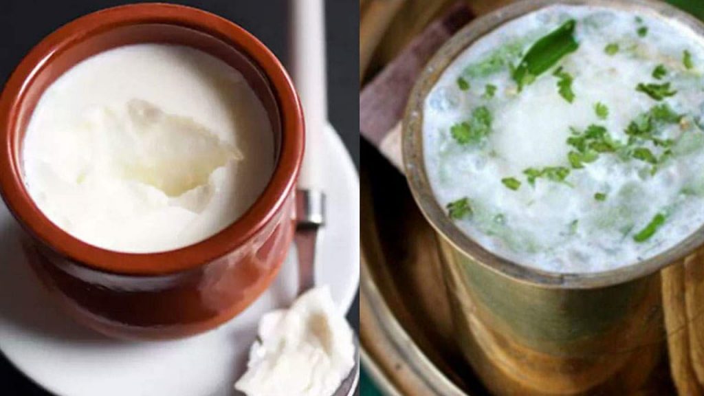 Curd Vs Buttermilk