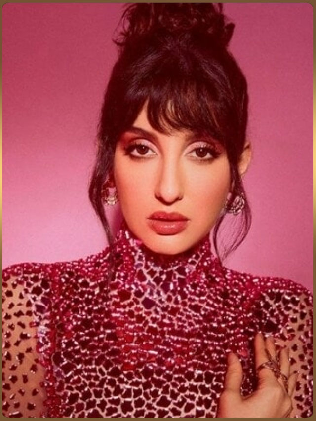 Nora Fatehi tops the glam quotient in sequined pink gown
