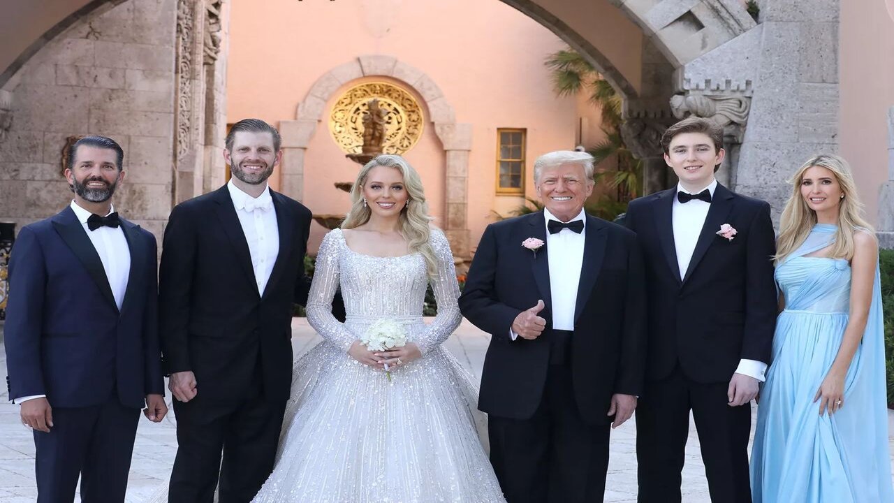 Trump Daughter Wedding: ఘనంగా డొనాల్డ్ ట్రంప్ కుమార్తె వివాహం..వైరల్ ఫొటోలు..!!