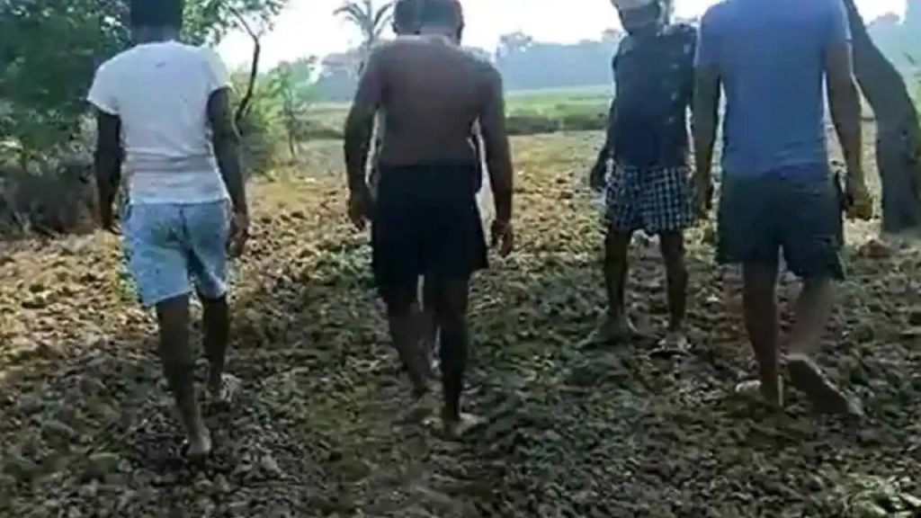 2 Km Long Road Stolen In Bihar Village Land Sown