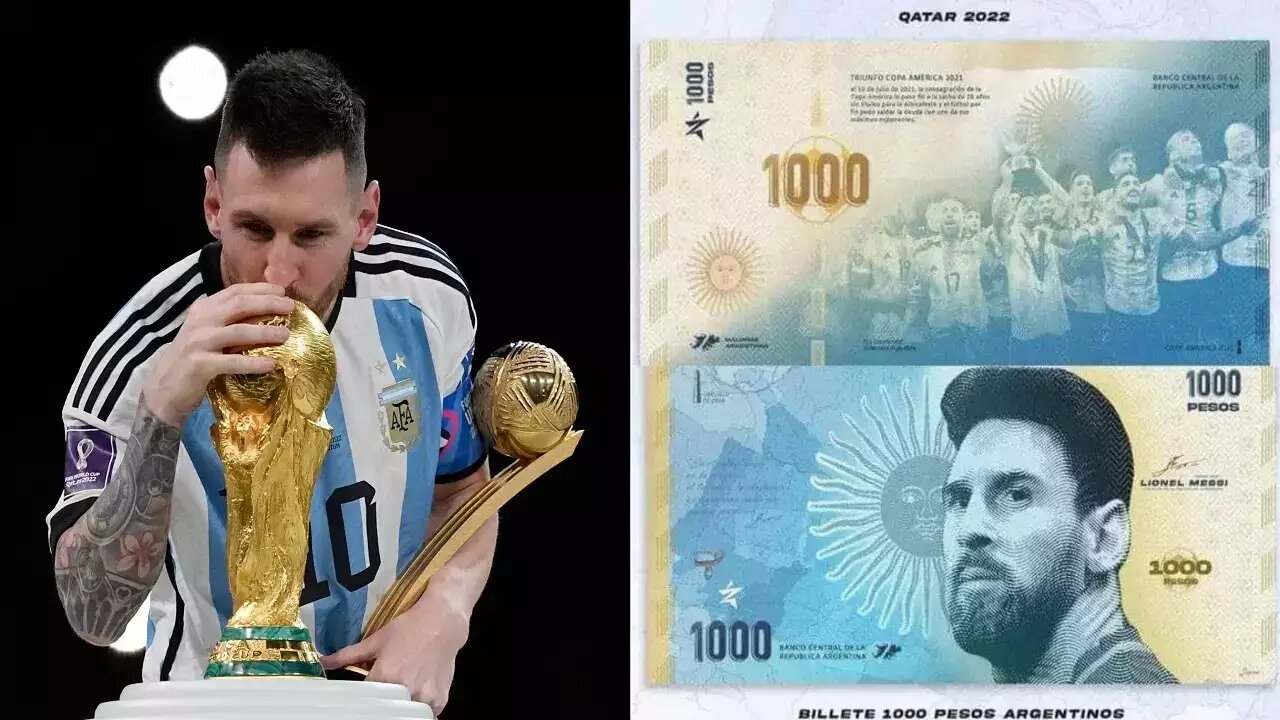 Messi picture on currency: అర్జెంటీనా బ్యాంక్ సంచలన నిర్ణయం.. కరెన్సీపై మెస్సీ ఫోటో..!