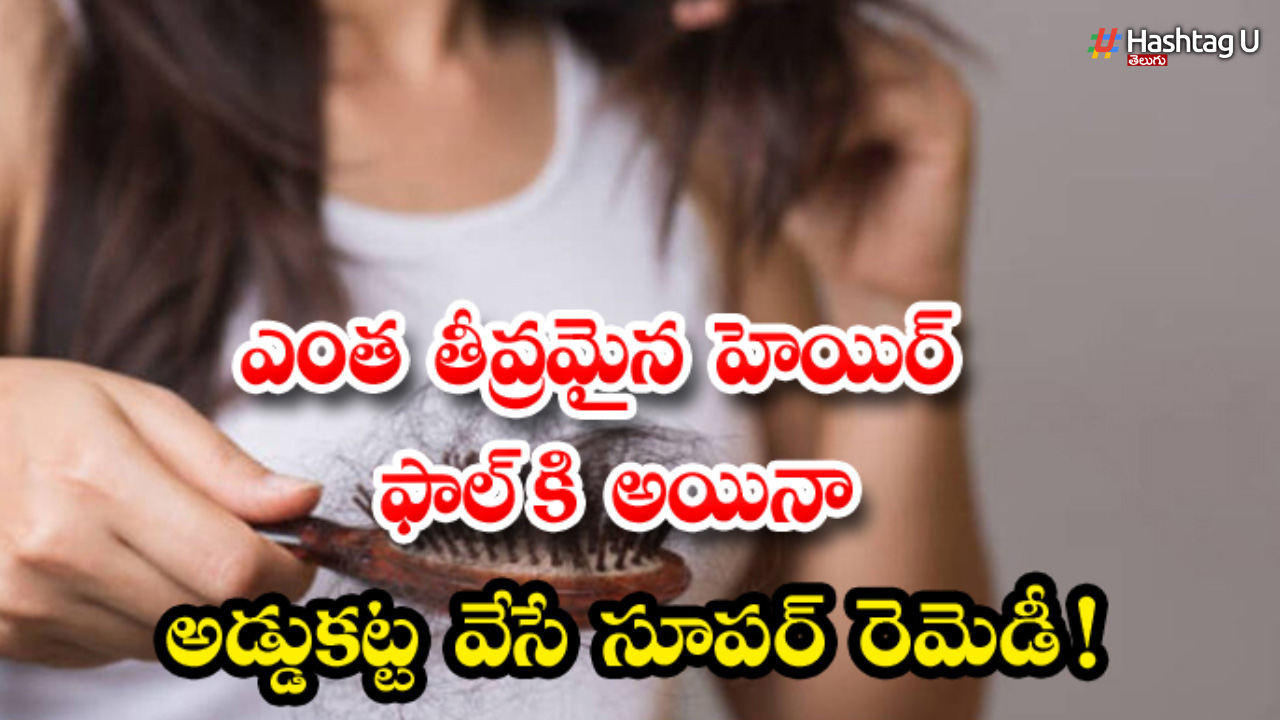 Hair Fall Solutions: మీ జుట్టు సమస్యకు పరిష్కారం మీ చేతిలో..!