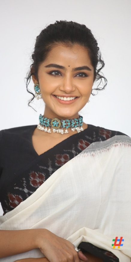 Anupama Parameswaran Looks Beautiful in a Saree