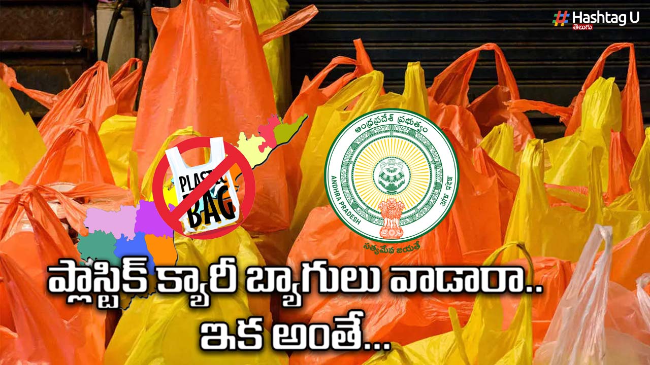 Plastic Bags Banned: ప్లాస్టిక్ క్యారీ బ్యాగులు వినియోగిస్తే రూ.5 వేలు జరిమానా