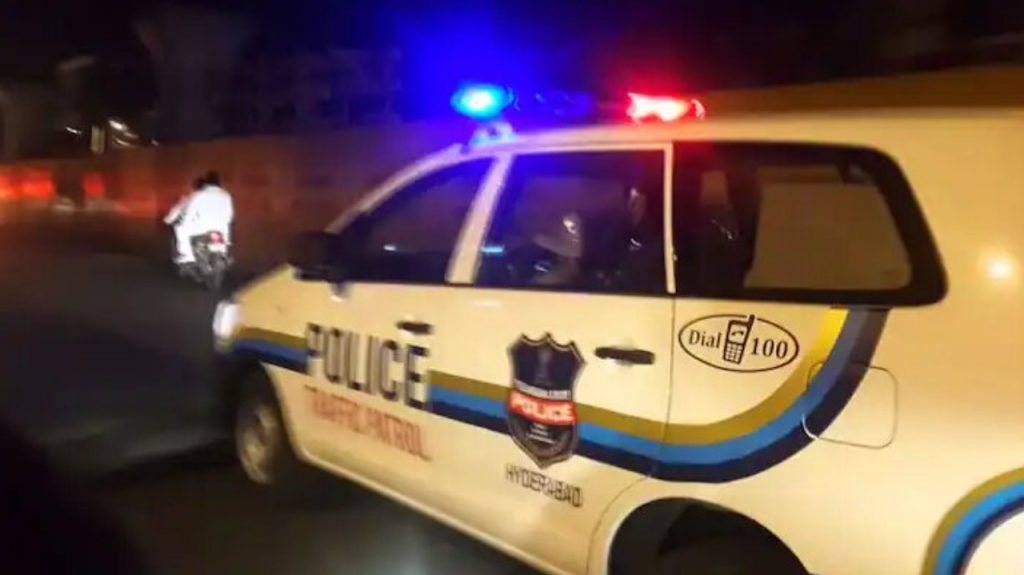 Police Patrolling Vehicle