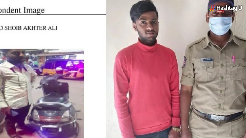 8 Days Imprisonment For The Youth Who Removed The Mask To The Scooter Number Plate