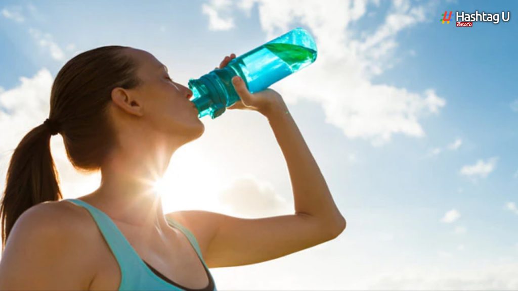 Winter Body Water Drinking