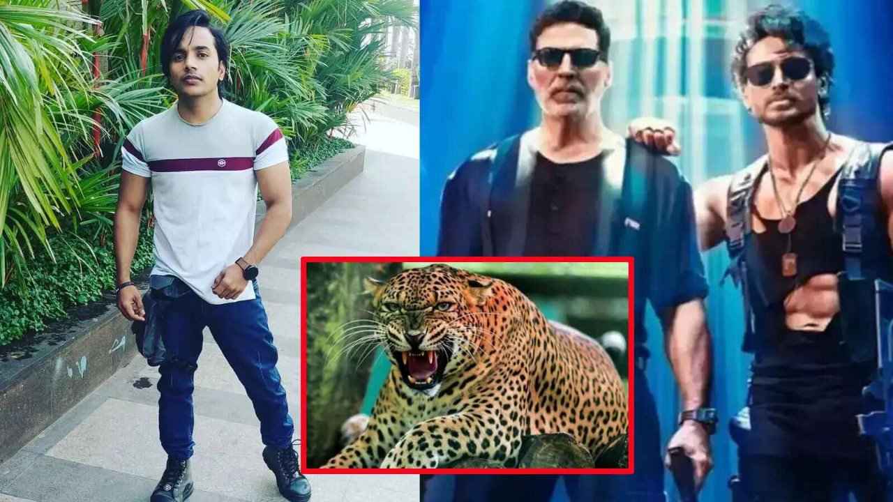 Leopard Attacked: చోటే మియా బడే మియా మూవీ మేకప్​ మ్యాన్ మీద చిరుత దాడి