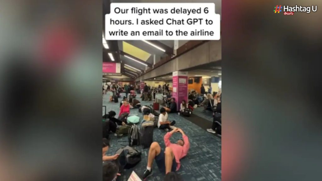 Woman Asks Chatgpt To Write Polite And Firm Email To Airline After Flight Delay.