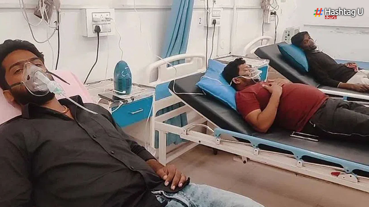 40 People Hospitalised: జనగాం లో గ్యాస్ లీక్.. 40 మందికి అస్వస్థత!