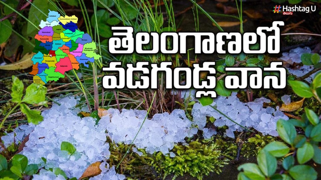 Hail Rains In Many Places In Telangana