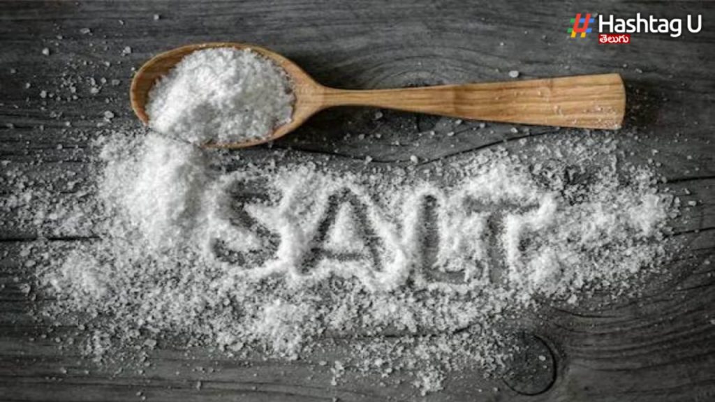 Salt Should Be Reduced.. Or Life Will Be Threatened
