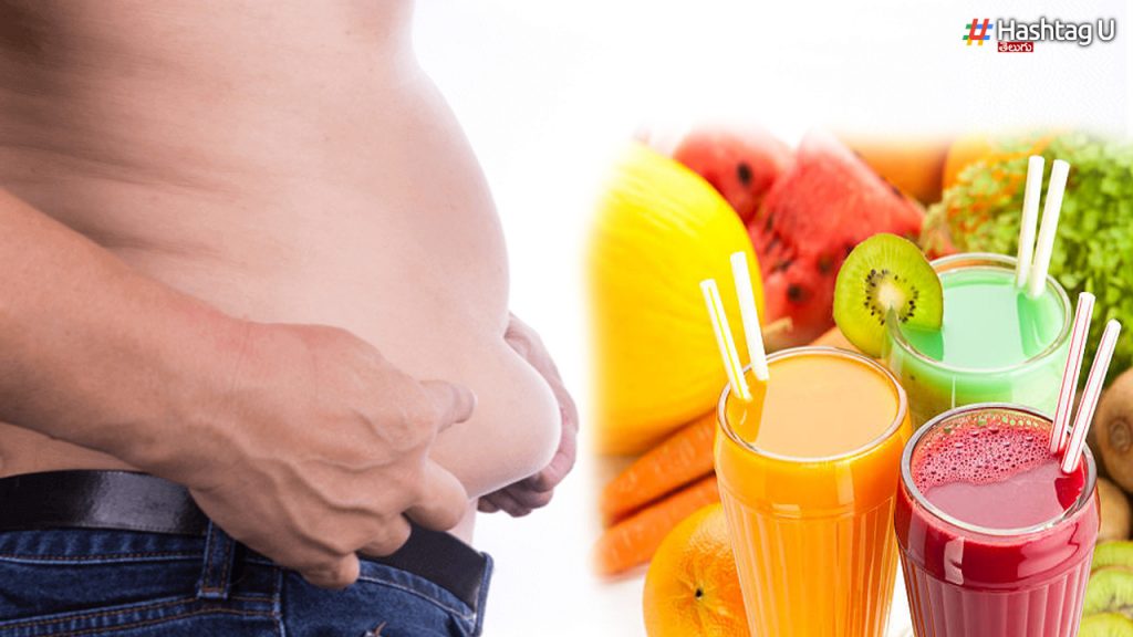 Say Goodbye To Belly Fat By Drinking These Juices..