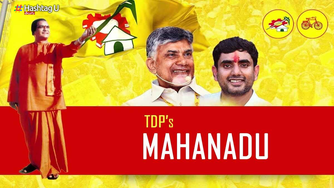 TDP Mahanadu: రాజమండ్రిలో టీడీపీ మహానాడు