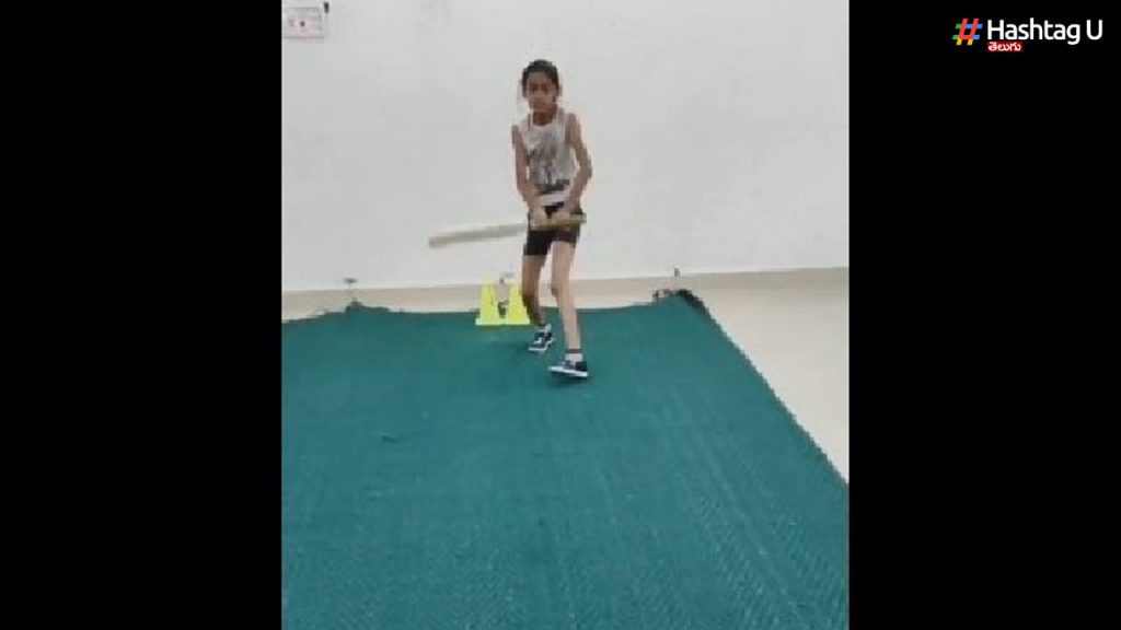 This Girl Is A Future Cricketer..! Railway Minister Shared The Video!