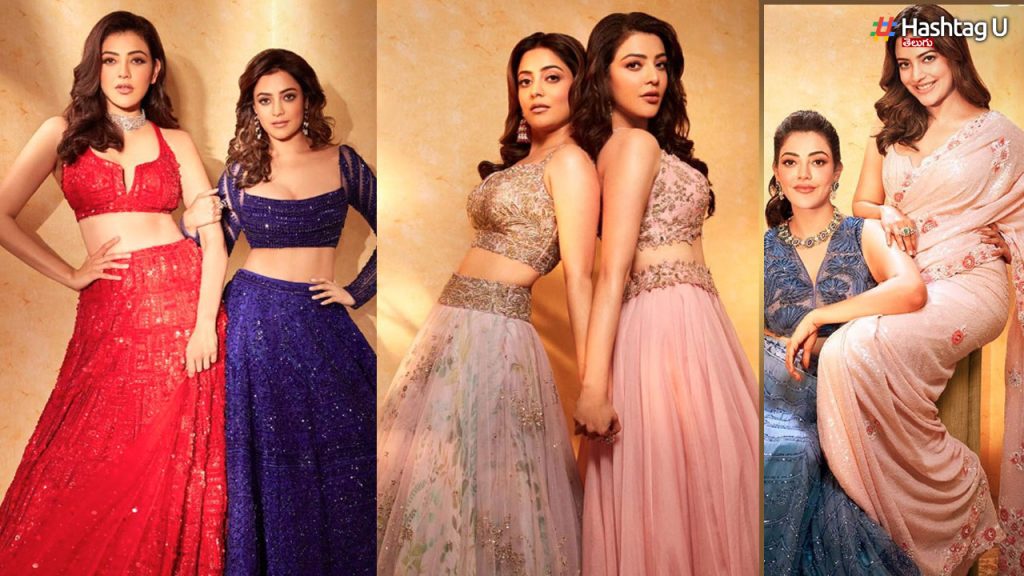 Kajal Aggarwal And Nisha Aggarwal Together In A Photo Shoot For A Magazine