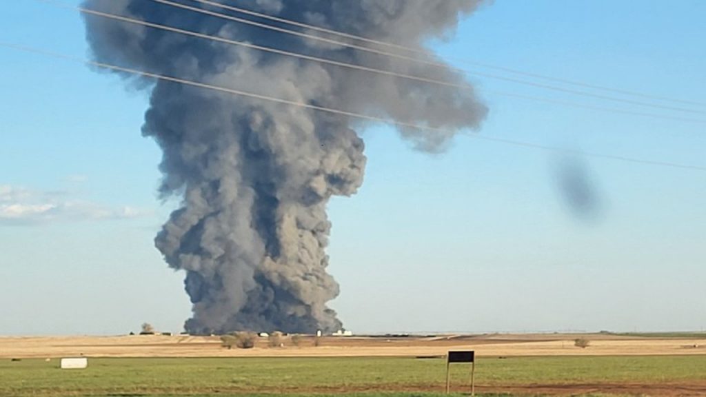 Explosion At Texas