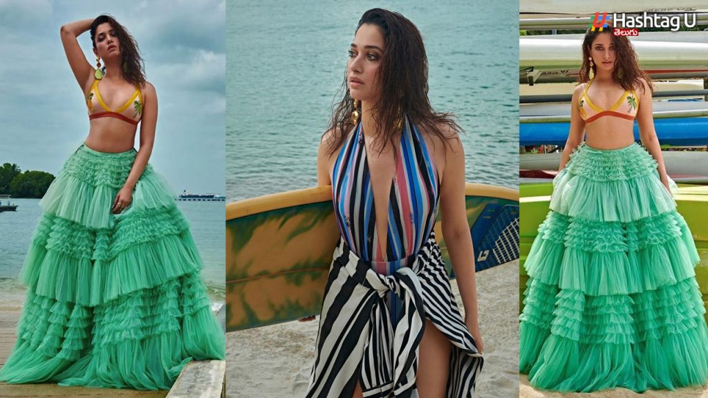 Tamannaah Bhatia Turns Up The Heat With Sultry Beach Photoshoot