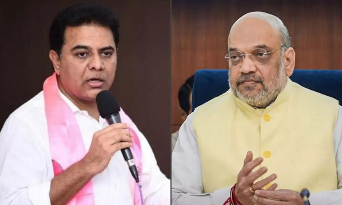 KTR Counter: అమిత్‌షాకి కేటీఆర్ స్ట్రాంగ్ కౌంటర్