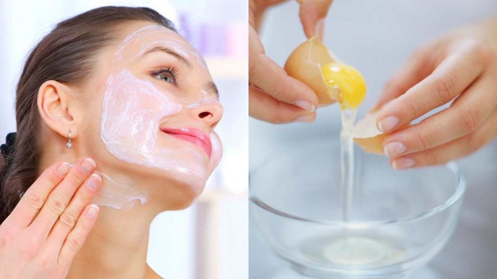 Egg Facemask try for face glowing
