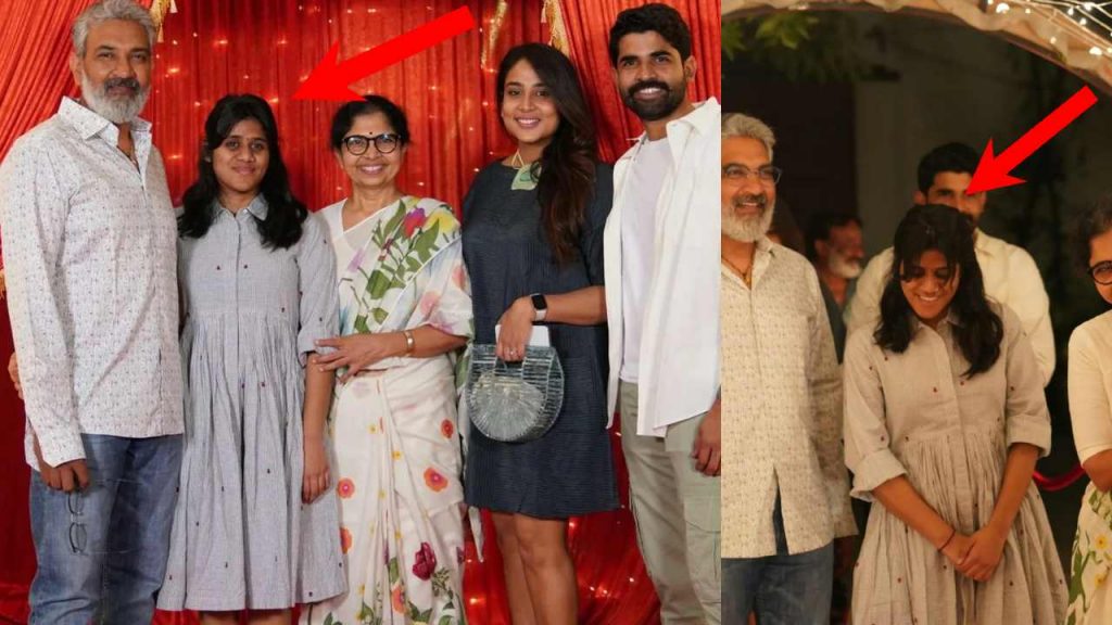 Rajamouli's daughter Mayookha came out after a long time