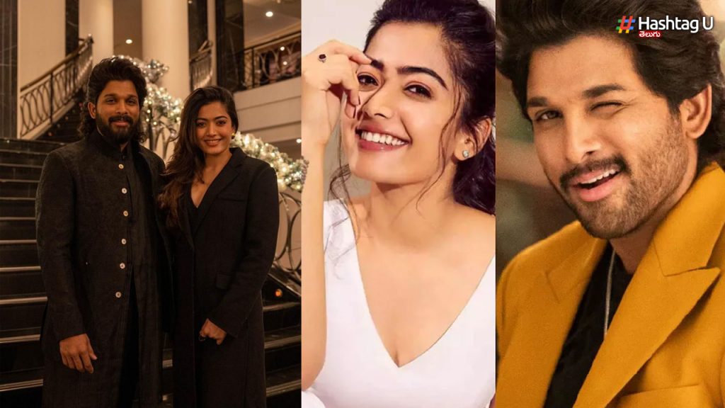 Rashmika And Allu Arjun