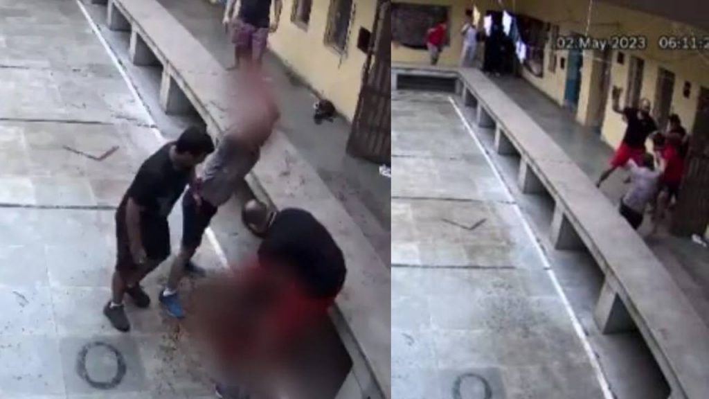 CCTV Footage shows how gangster Tillu Tajpuriya murdered with stabbed 100 times