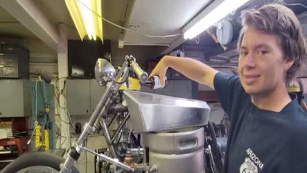Bike Runs On Beer