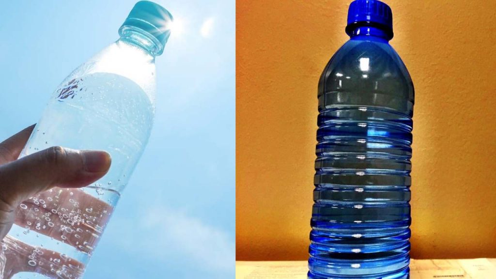 Don't use Plastic Water Bottles for Hot Water