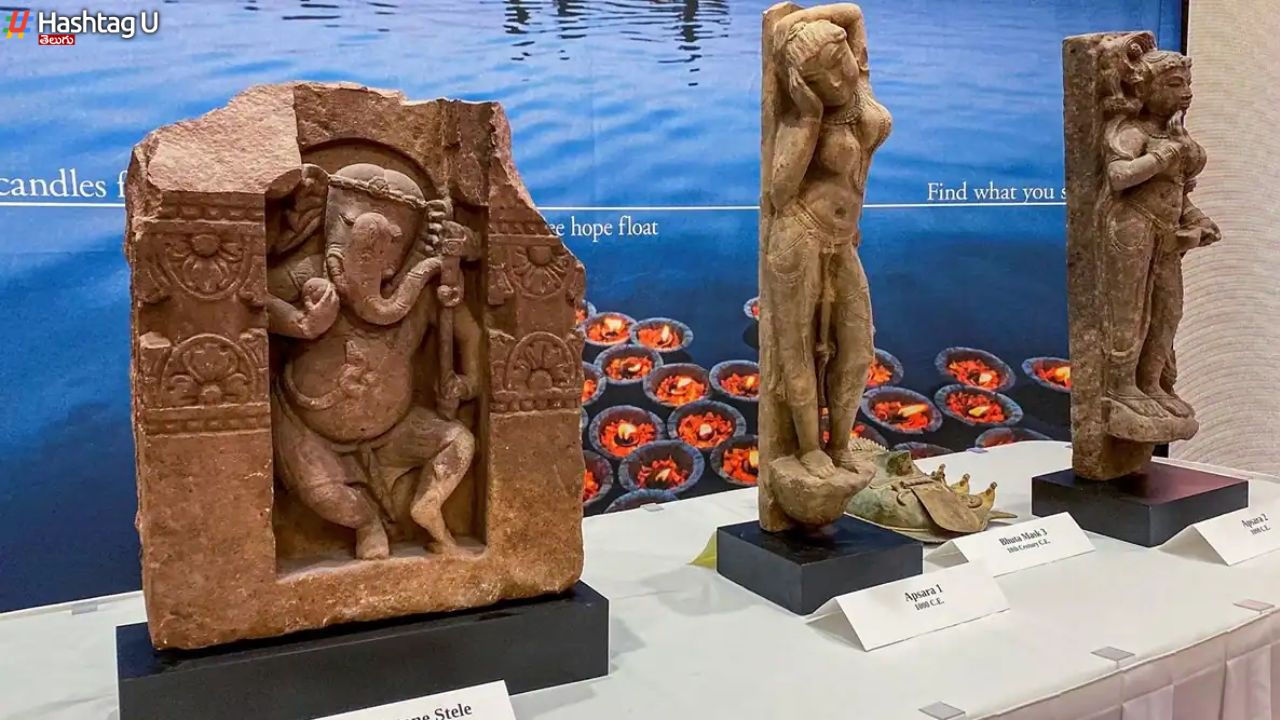 100 Antiquities : ఆ 100 వస్తువులు ఇండియాకు ఇచ్చేస్తాం : అమెరికా