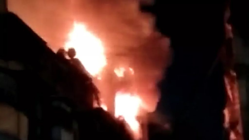 Fire Breaks Out