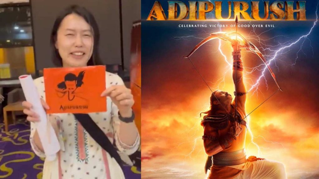 Prabhas Female fan from Japan travelling to singapore for watching adipurush