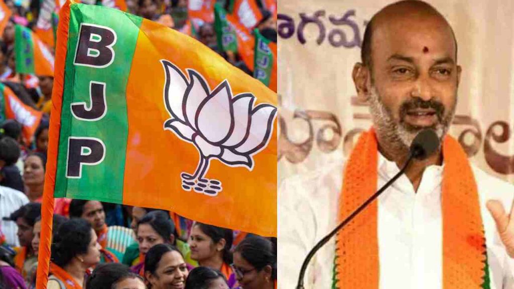 Telangana BJP plans intintiki BJP Program 35 lakh families target in one day all BJP Leaders joined