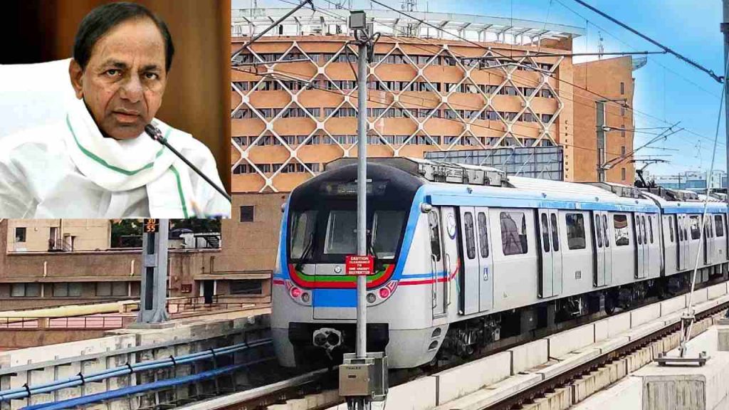 Hyderabad Metro train extended to Maheshwaram and BHEL said by CM KCR