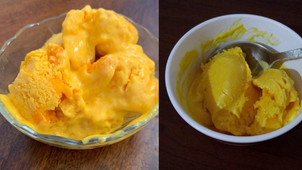 How to Prepare Mango Ice Cream in Home